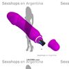 Estimulador de clitoris realizado en silicona con 10 funciones